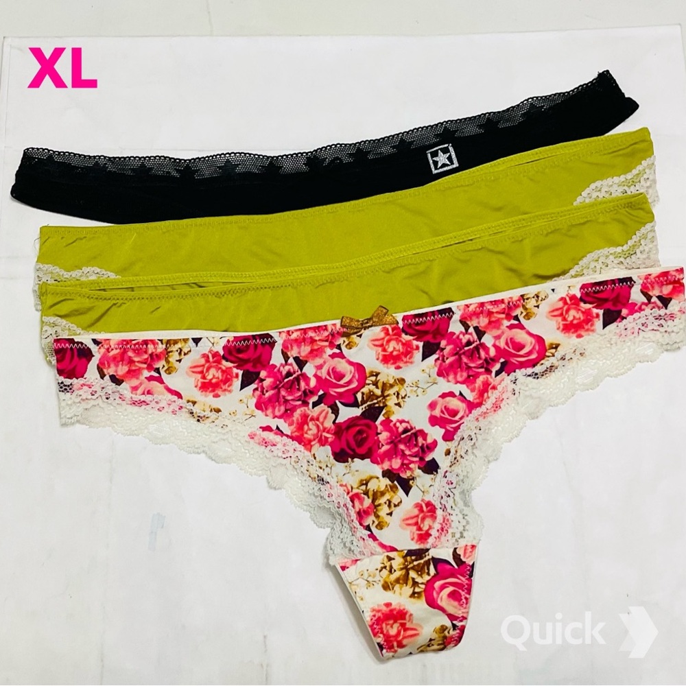 XL - New 4 pieces Next Assorted Thongs # 10